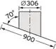 Vaillant-Dachpfanne-15--25-Grad-Edelstahl-fuer-Abgassystem-Fassade-DN-200-0020095586 gallery number 1